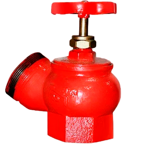 Фото 43 - Клапан пожарный (кран) КПЧ 65-1 чугунный 125° муфта - цапка.